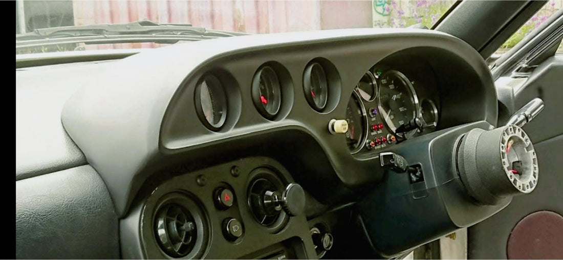 Collaboration Project: Hisashi Nakade and 3DRX Design Lab, Mazda NA MX5 Miata Meter Cluster Surround
