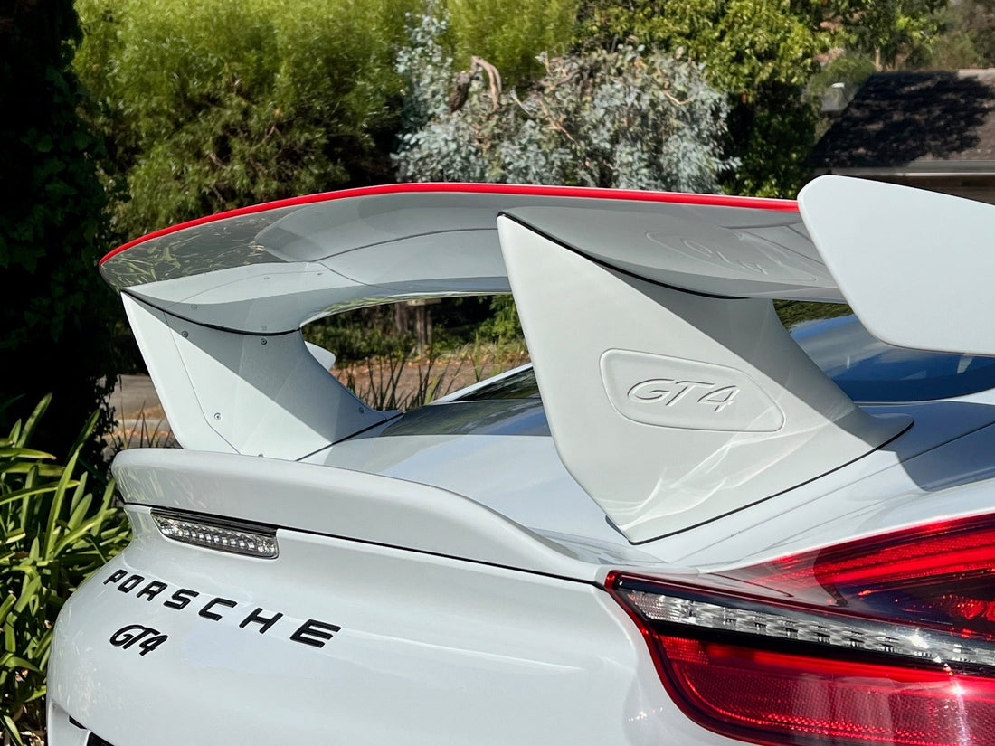 Russell's Porsche Cayman GT4 Upright Covers (981)
