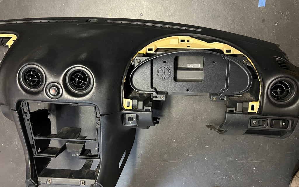 Mazda MX-5 NB Digital Speedo Mount - Suits Haltech iC7