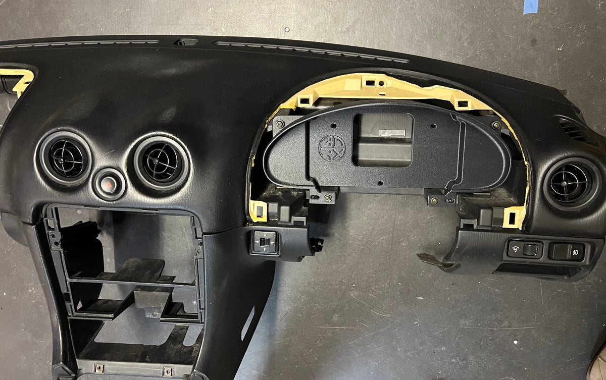 Mazda MX-5 NB Digital Speedo Mount - Suits Haltech iC7