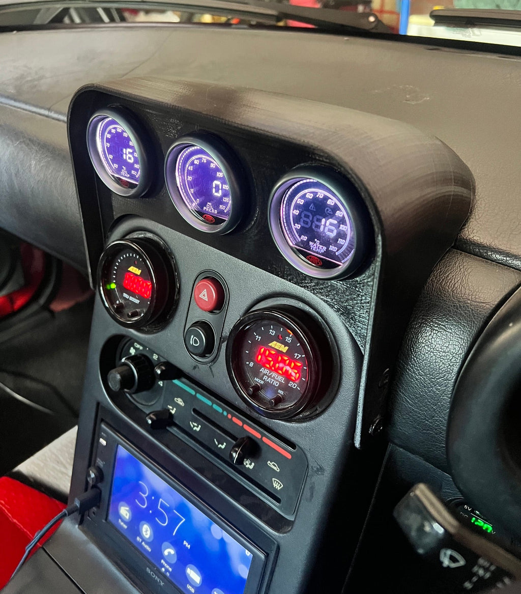 Mazda MX-5 NA6 Triple Gauge Pod