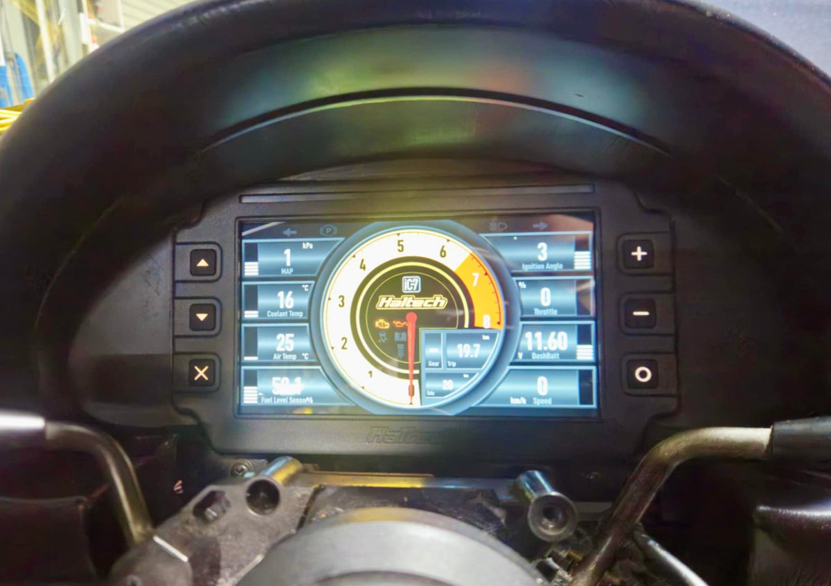 Mazda MX-5 NB Digital Speedo Mount - Suits Haltech iC7