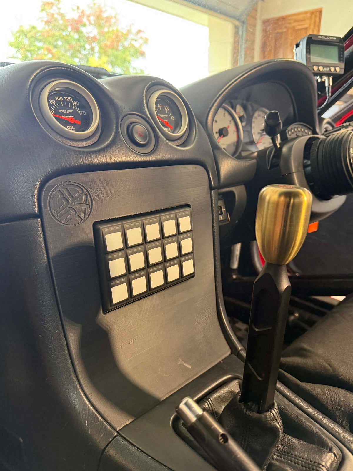 Mazda MX-5 NB2 Centre Console Fascia (Haltech 3x5 Keypad)