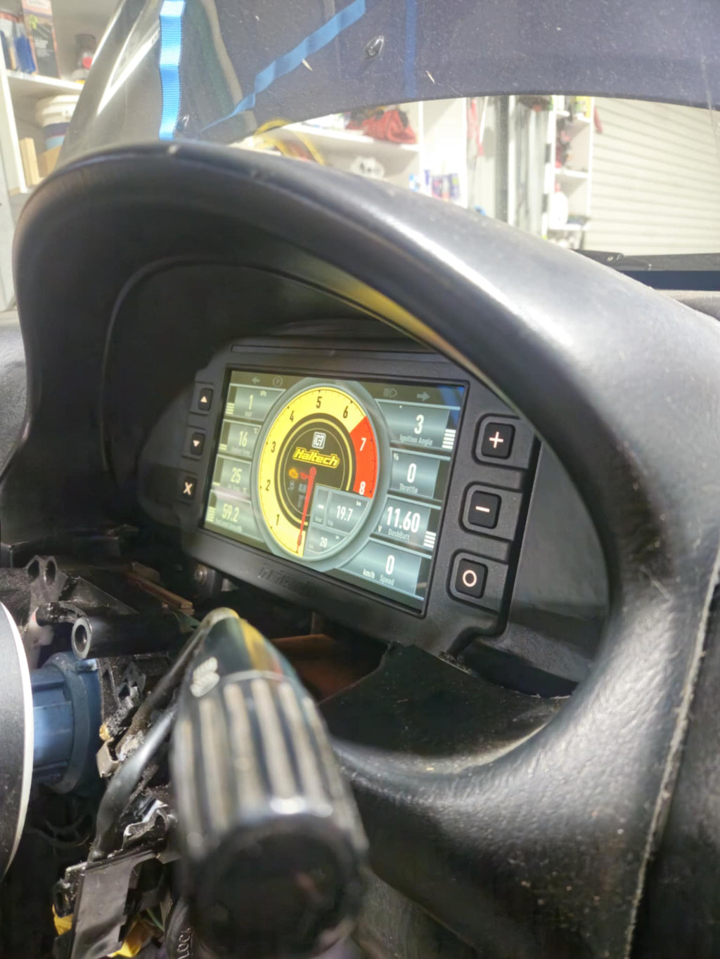 Mazda MX-5 NB Digital Speedo Mount - Suits Haltech iC7